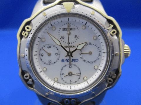 本通店】 SEIKO セイコー チタニウム クロノグラフ チタン クォーツ