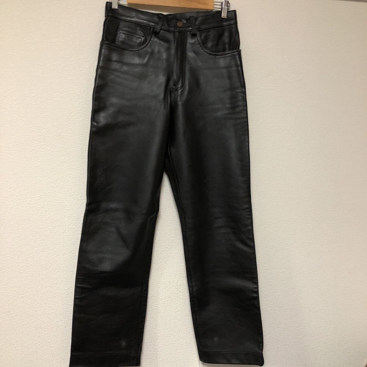 大人気，定番人気 ドッグハウスDOG HOUSE本革レザーパンツ31(Mサイズ)｜売買されたオークション情報、yahooの商品情報をアーカイブ公開 - オークファン Mサイズ