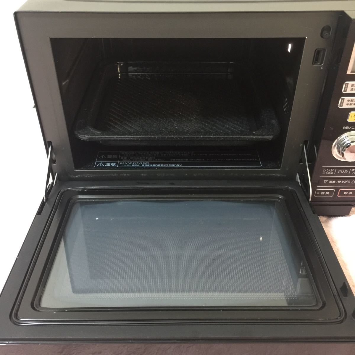 売り切り パナソニック オーブンレンジ NE-MS261-K ブラック 2014年製 