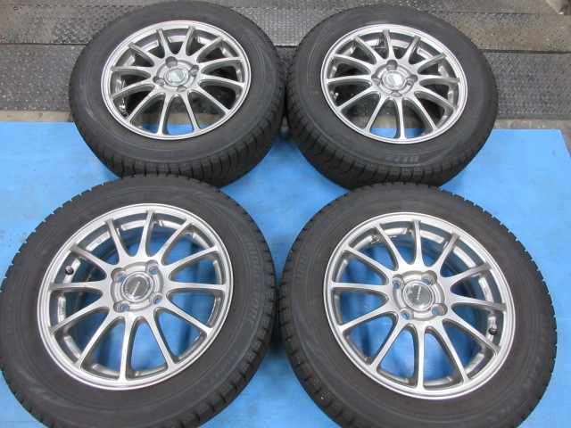 16年8分山VRX 185/60R15 エコフォルムSE12 フィットグレイスヴィッツ