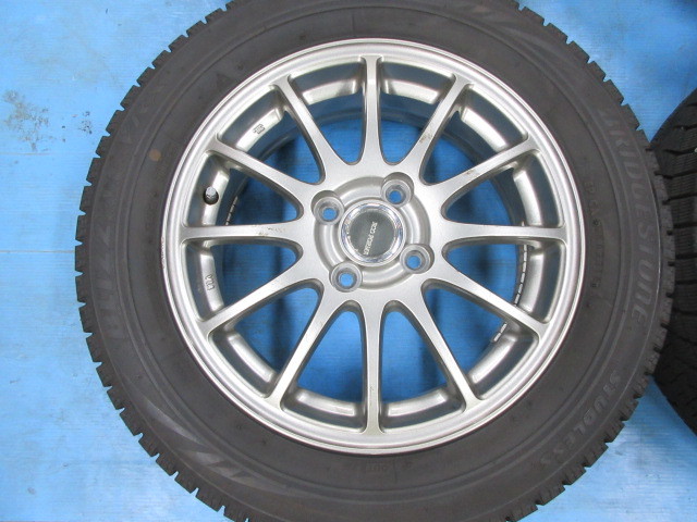 16年8分山VRX 185/60R15 エコフォルムSE12 フィットグレイスヴィッツ
