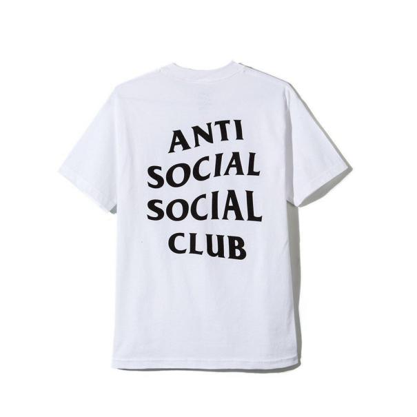 anti social social club Tシャツ L ホワイト 白