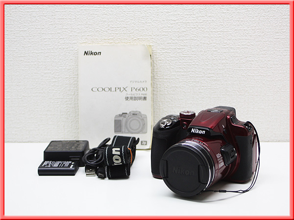 Wi-Fi搭載】Nikon COOLPIX P600 超望遠60倍ズーム Nikon Coolpix P600