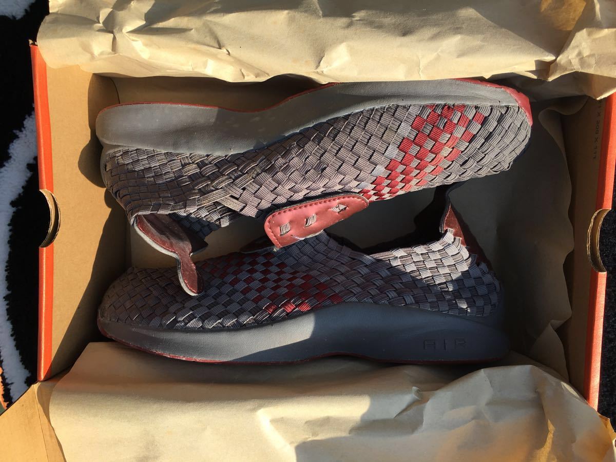 NIKE 27cm WOVEN AIR - Air Woven Yahoo!オークション 黒 エアウーブン 