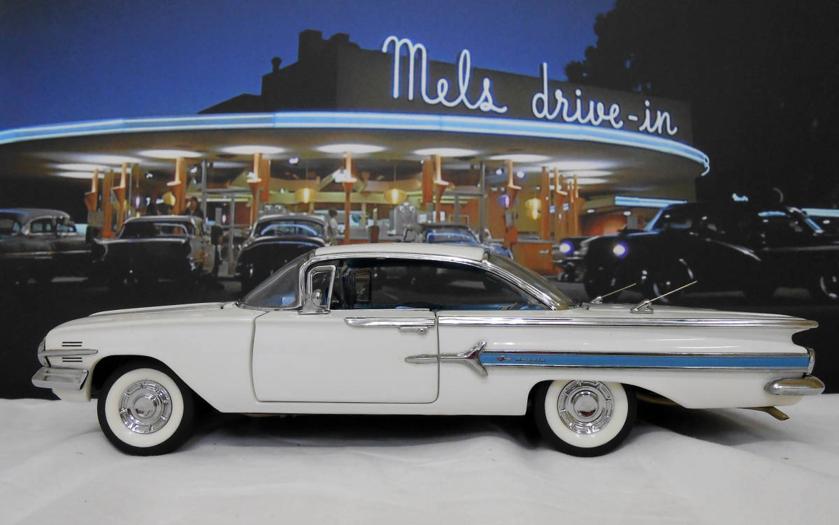 Chevrolet 1960年代 シボレーインパラ フランクリンミント 希少!! フランクリンミント1960 シボレーインパラ Franklin Mint 1960