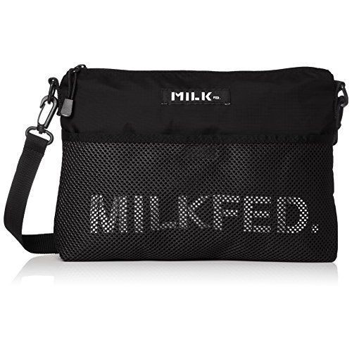 SALE，定番人気 好評 SACOCHE ミルクフェド MILKFED W-RB 03182054 BLACK FES(その他)｜売買されたオークション情報、yahooの商品情報をアーカイブ公開 - オークファン その他