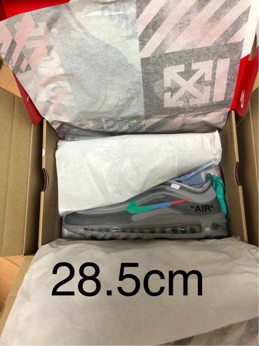 【新作，最新作】 The Ten ナイキ エア マックス 97 OG 28.5 NIKE AIRMAX97 オフホワイト off white(28.5cm)｜売買されたオークション情報、yahooの商品情報をアーカイブ公開 - オークファン 28.5cm