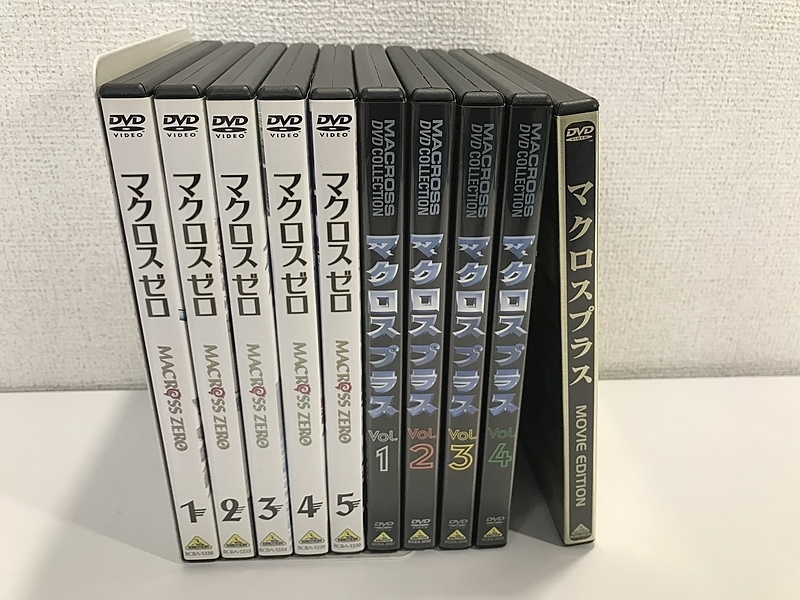 DVD-全巻セット」 マクロス プラス 全4巻+MOVIE EDITION＋マクロス