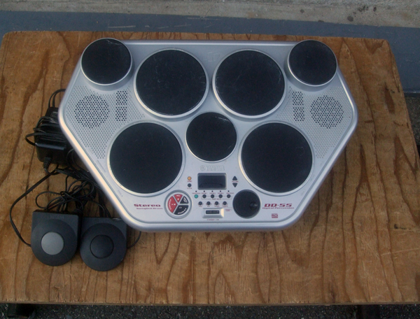 Yamaha DD-55 Digital Percussion MIDI Electronic Drum EC drum with 