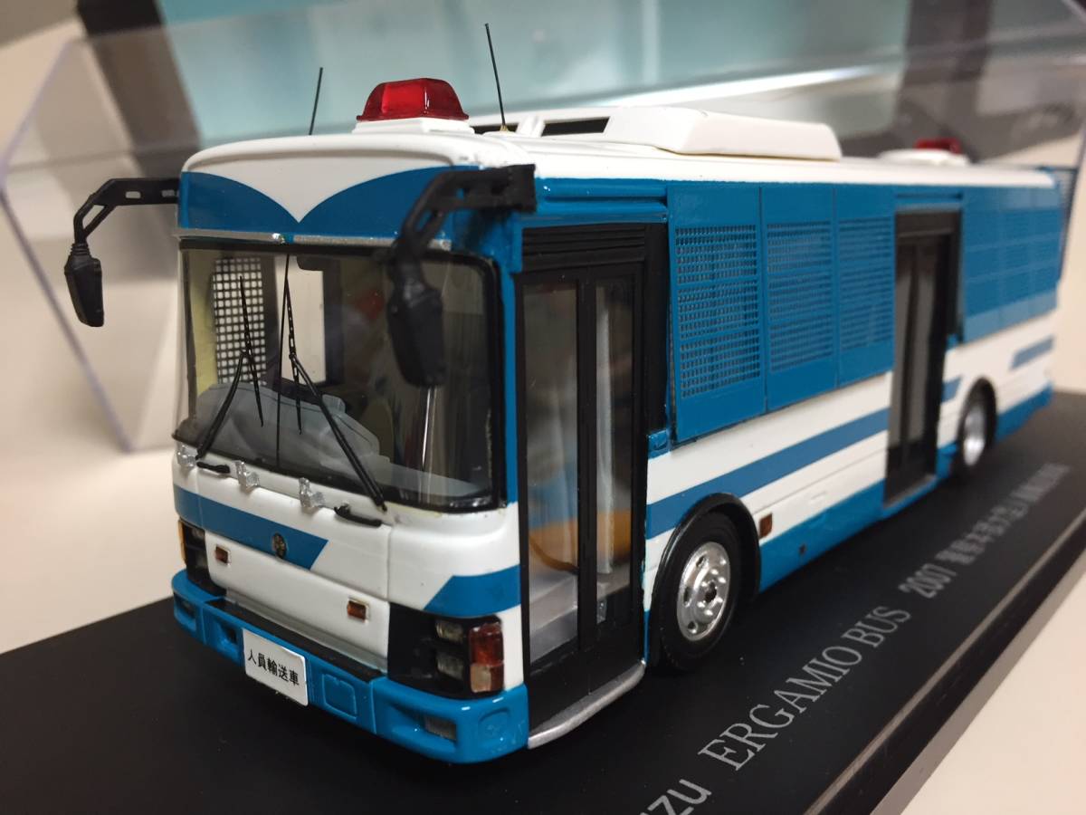 レイズ 1/43 いすゞ エルガミオ バス 2007 警察本部大型人員輸送車両