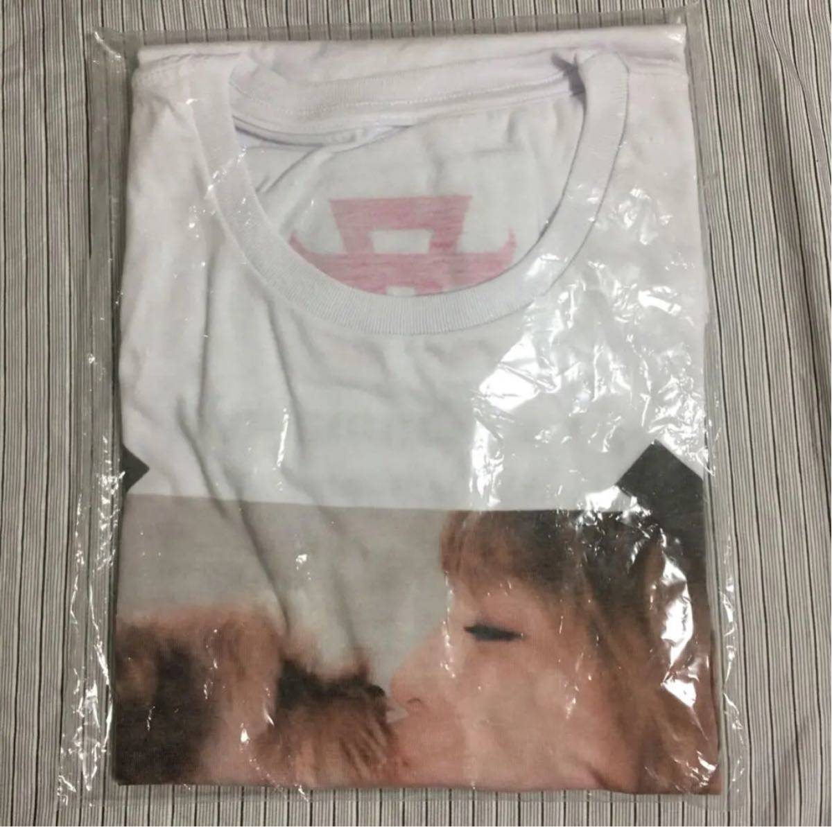 浜崎あゆみ グッズ Tシャツ Just the beginning 20 第3章 Lサイズ 新品未開封 TROUBLE！