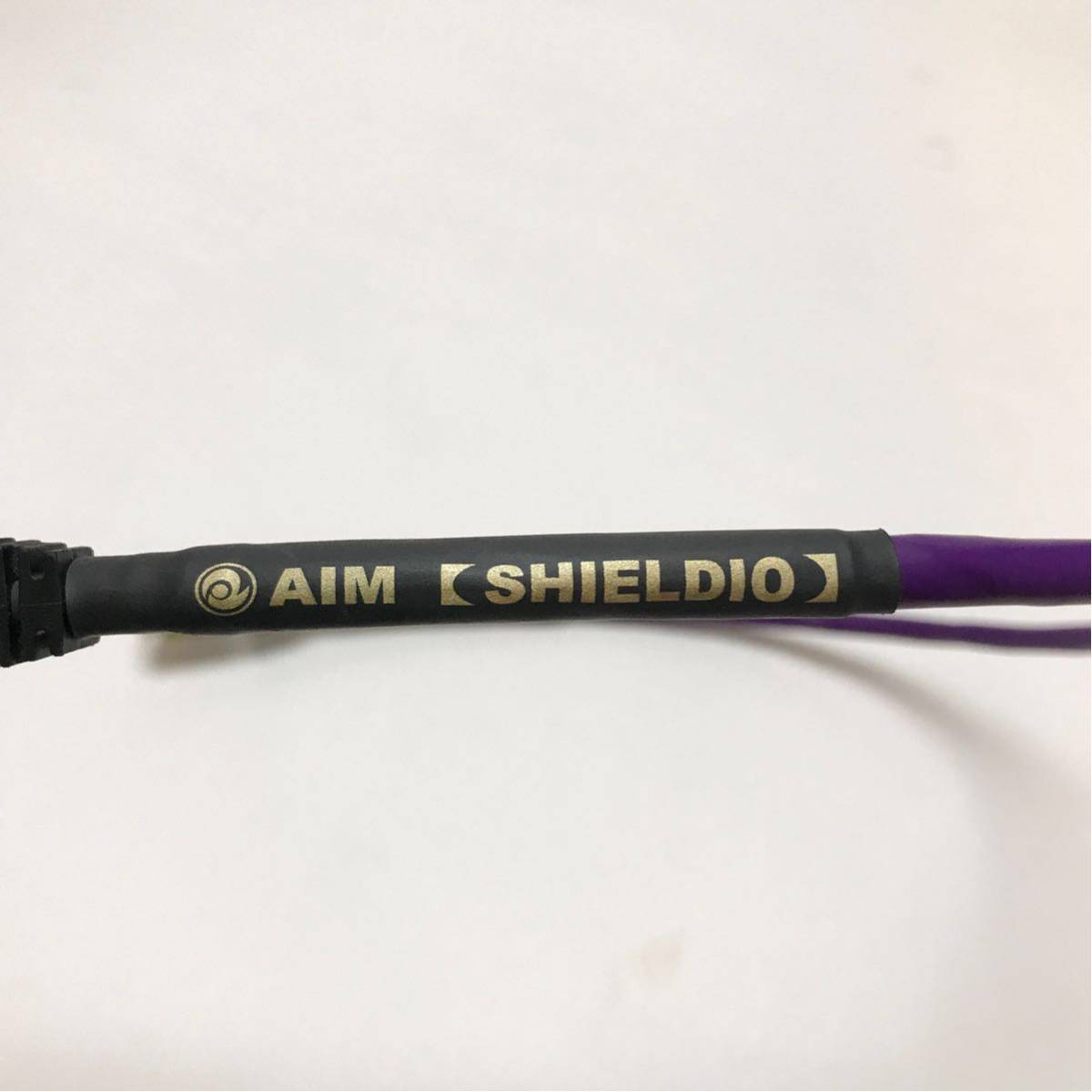 AIM電子 LANケーブル『SHIELDIO』0.6m 中古品 エイム電子 オーディオグレード_1