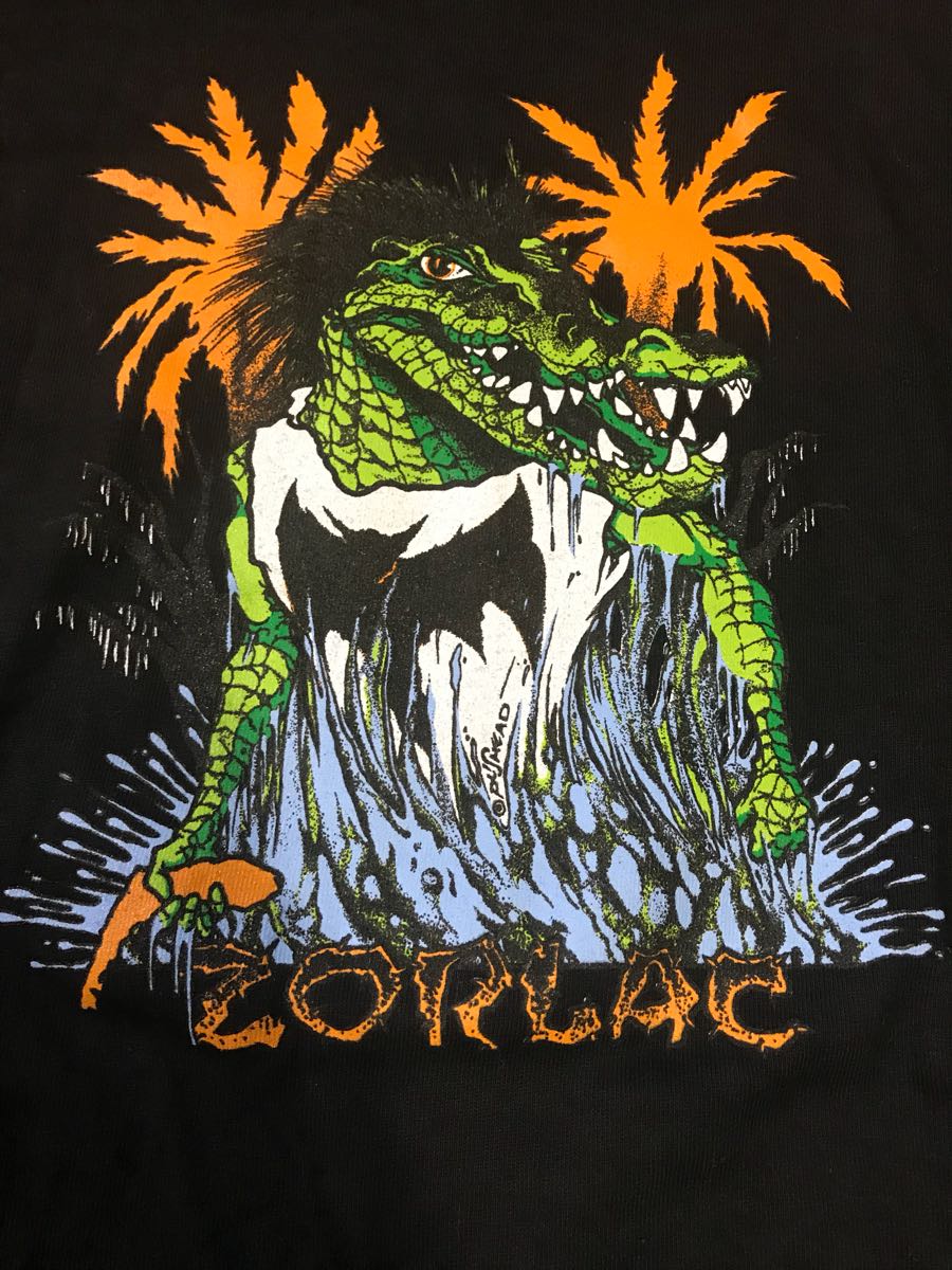 90'S zorlac ゲーター Tシャツ ゾーラック pushead powell 90'S zorlac ゲーター Tシャツ ゾーラック pushead powell