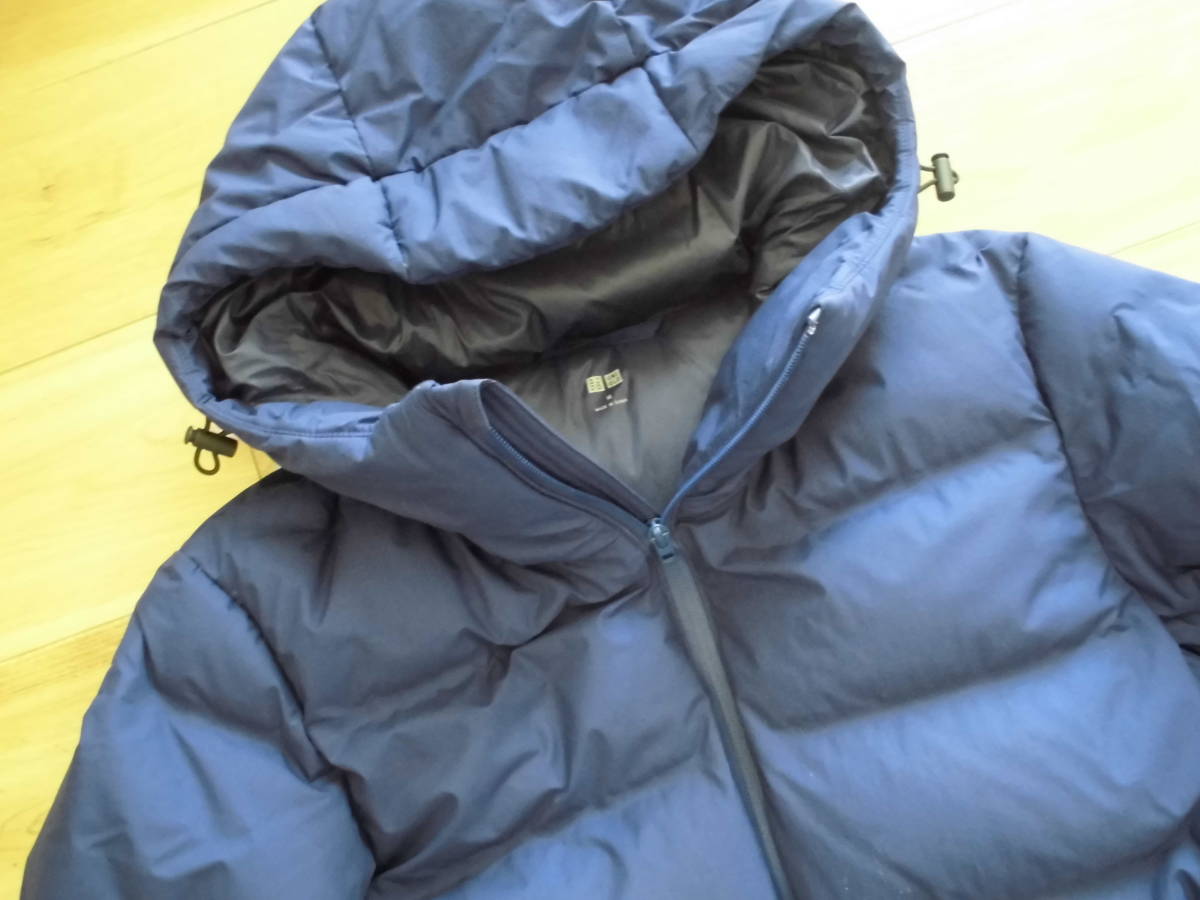  ユニクロ UNIQLO シームレスダウンパーカー M ネイビー ジャケット(ジャンパー、ブルゾン)｜売買されたオークション情報、yahooの商品情報をアーカイブ公開 - オークファン 男性用