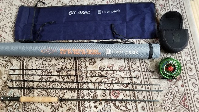 river peak 8.6ft #4 4sec， MAXCATCH リール AVID 5/6. 【公式通販】