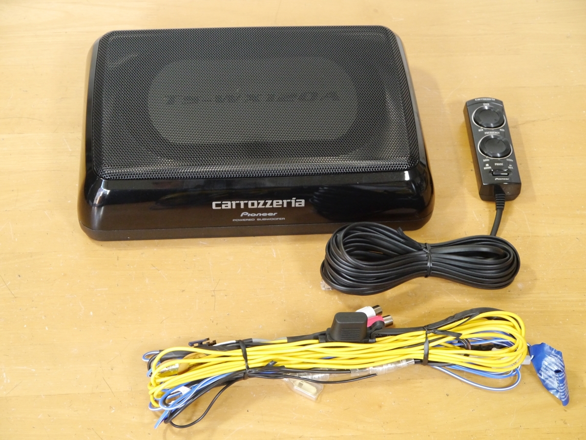 carrozzeriaTS-C1730STS-F1730TS-WX120Aセット カロッツェリア TS-WX120Aアンプ内蔵サブウーファー carrozzeria 1030