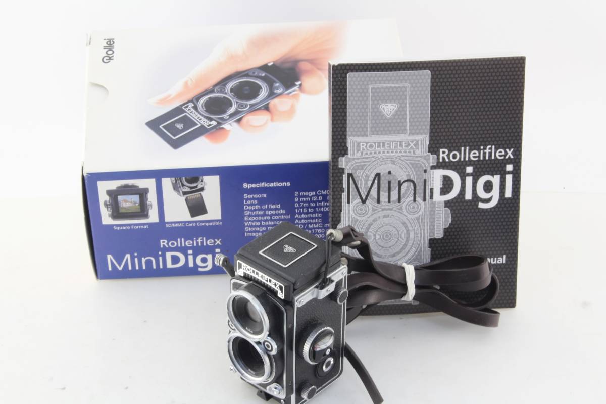 Rollei AB+ (良品) Rolleiflex ローライ MiniDigi 元箱・説明書付き 