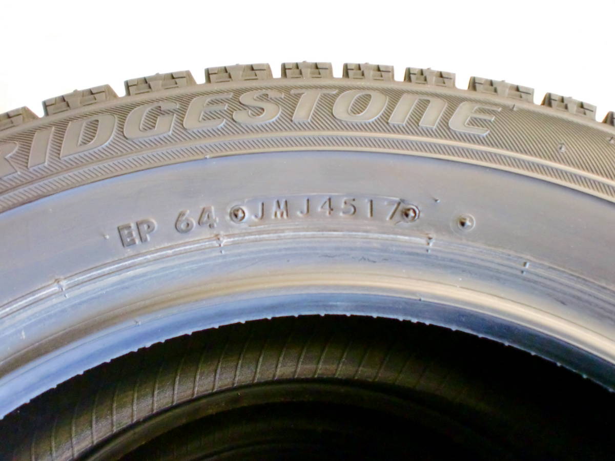 スタッドレスタイヤ ブリザックVRX 2017年製 9分山 165/65R15 4本 