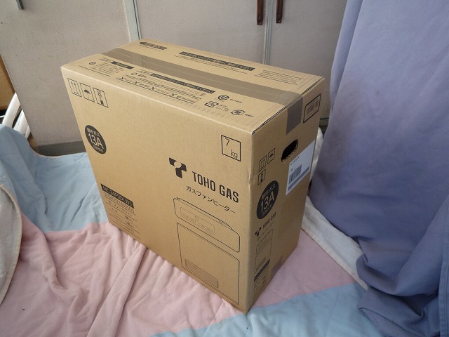 新品未使用 □ 東邦ガス □ 都市ガス ファンヒーター □ NC-24FSD