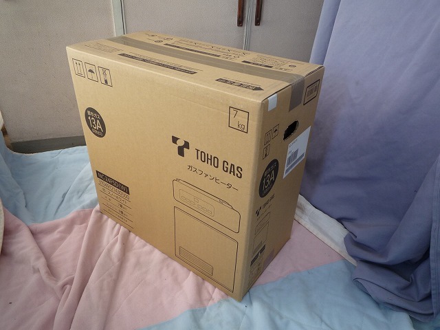 新品未使用 □ 東邦ガス □ 都市ガス ファンヒーター □ NC-24FSD