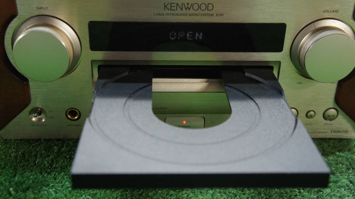 KENWOOD／ケンウッド CDアンプ K270 美品通電OK