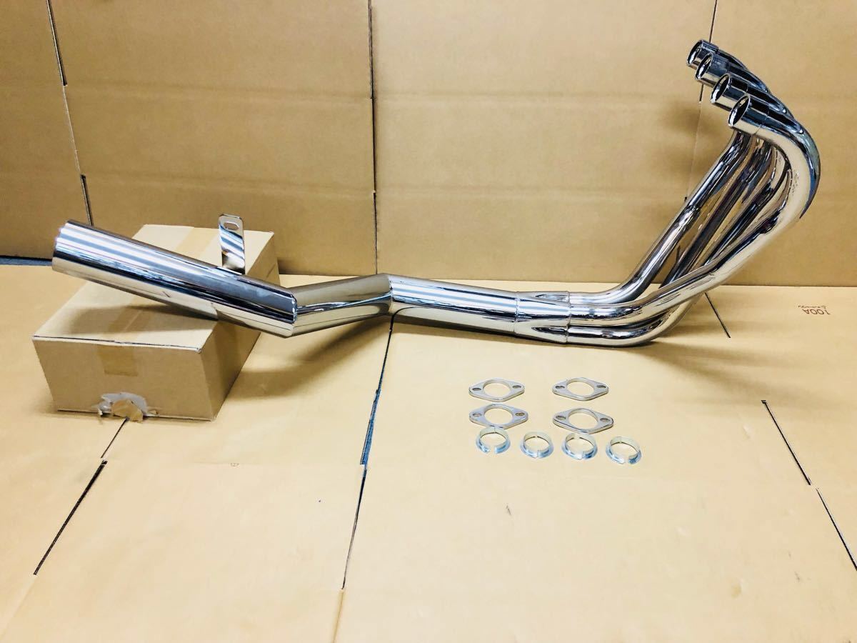 最新作，100%新品】 ゼファー400 集合管 ゼファー ゼファーχ Z400FX
