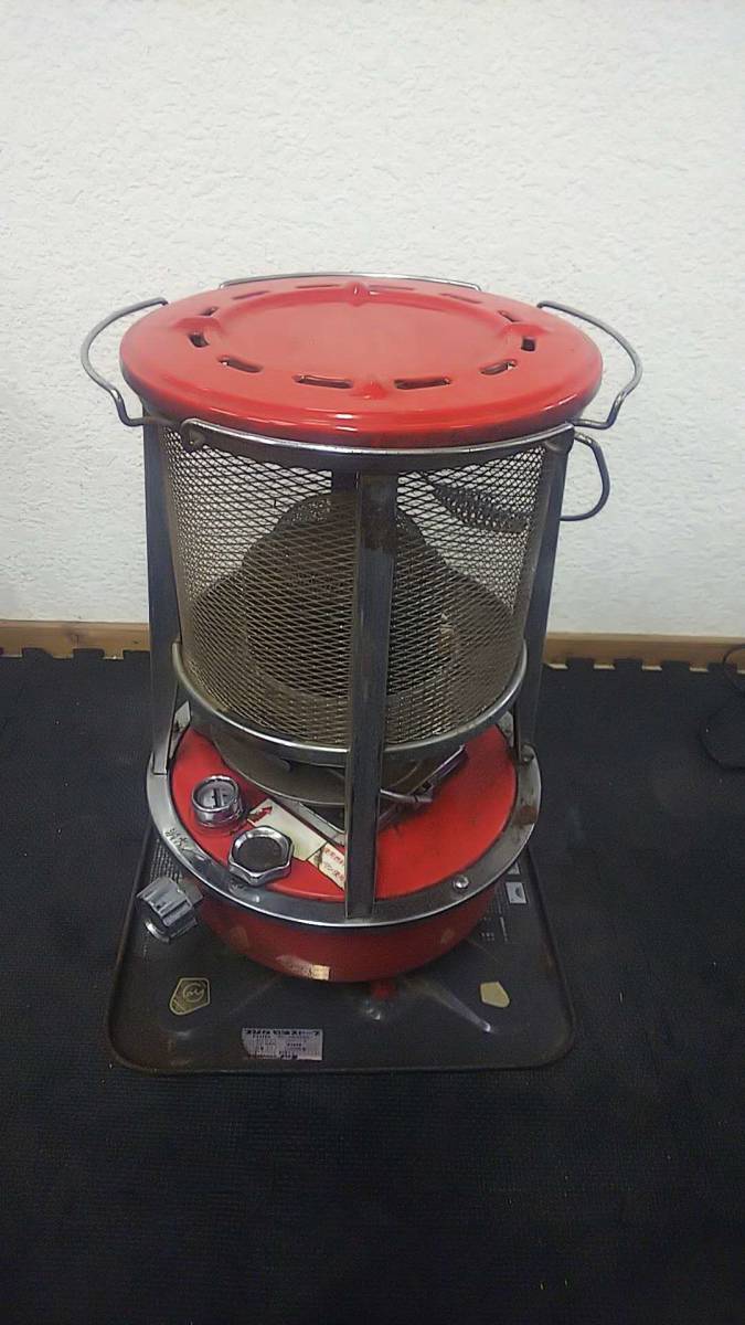 レトロフジカストーブKSP-1現状品 石油ストーブ 赤フジカ 昭和レトロ