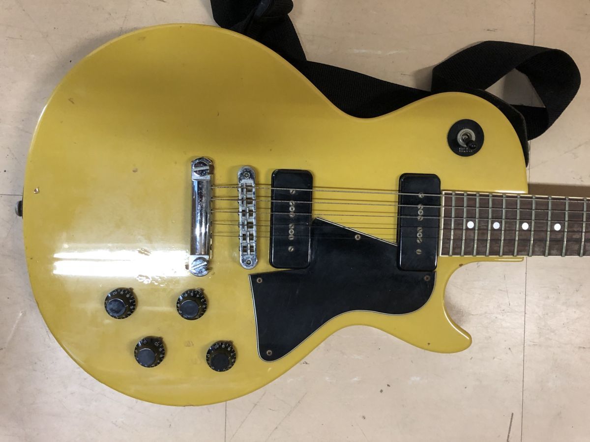 日本製 Gibson ヘッド Epiphone Les Paul Special エピフォン レスポール スペシャル Lps Made In Japan Tv イエロー ギブソン エピフォン 売買されたオークション情報 Yahooの商品情報をアーカイブ公開 オークファン Aucfan Com