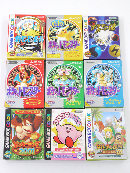 ☆ジャンク☆ゲームボーイソフト 51本セット☆GB ポケモン マリオ