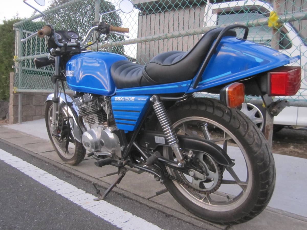 Yahoo!オークション GSX250E Yahoo オートバイ車体一覧 (ザリ⁄ゴキ 