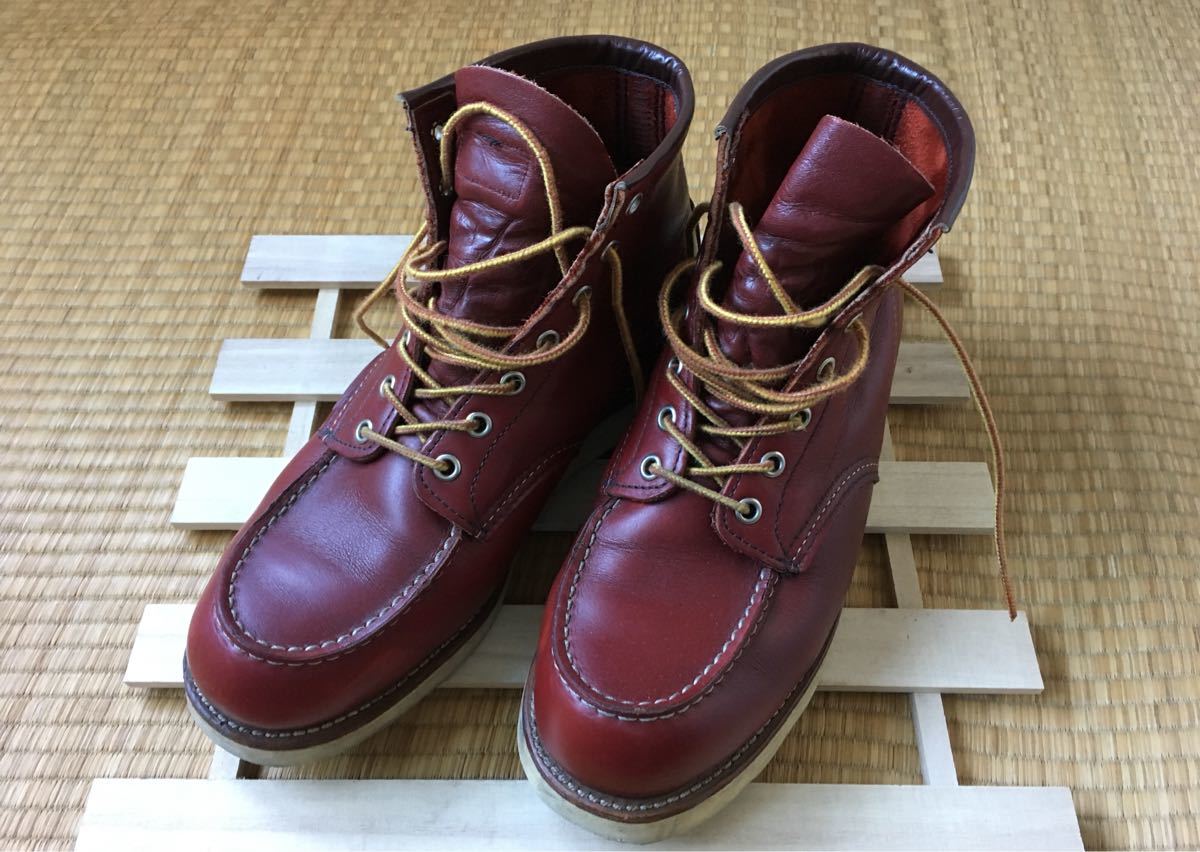 レッドウィング RED WING アイリッシュセッター ブーツ 赤茶 8.5E 26.5 