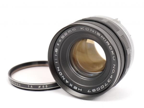 ★konica fp+hexanonレンズ★希少！超美品＊完動品★保証付 Konica FP - + Yahoo!オークション Hexanon 52mm HEXANON with 35mm
