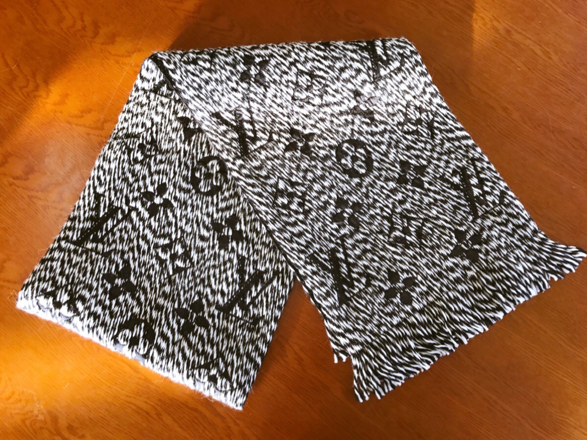 LOUIS 極美品◇ルイヴィトン LOUIS VUITTON ◇エシャルプロゴ
