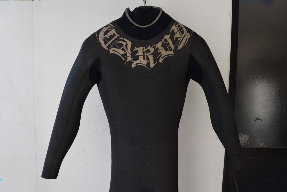 ウェットスーツ 中古 日本製 CARVY 5ミリ3ミリ 裏起毛 M～ML