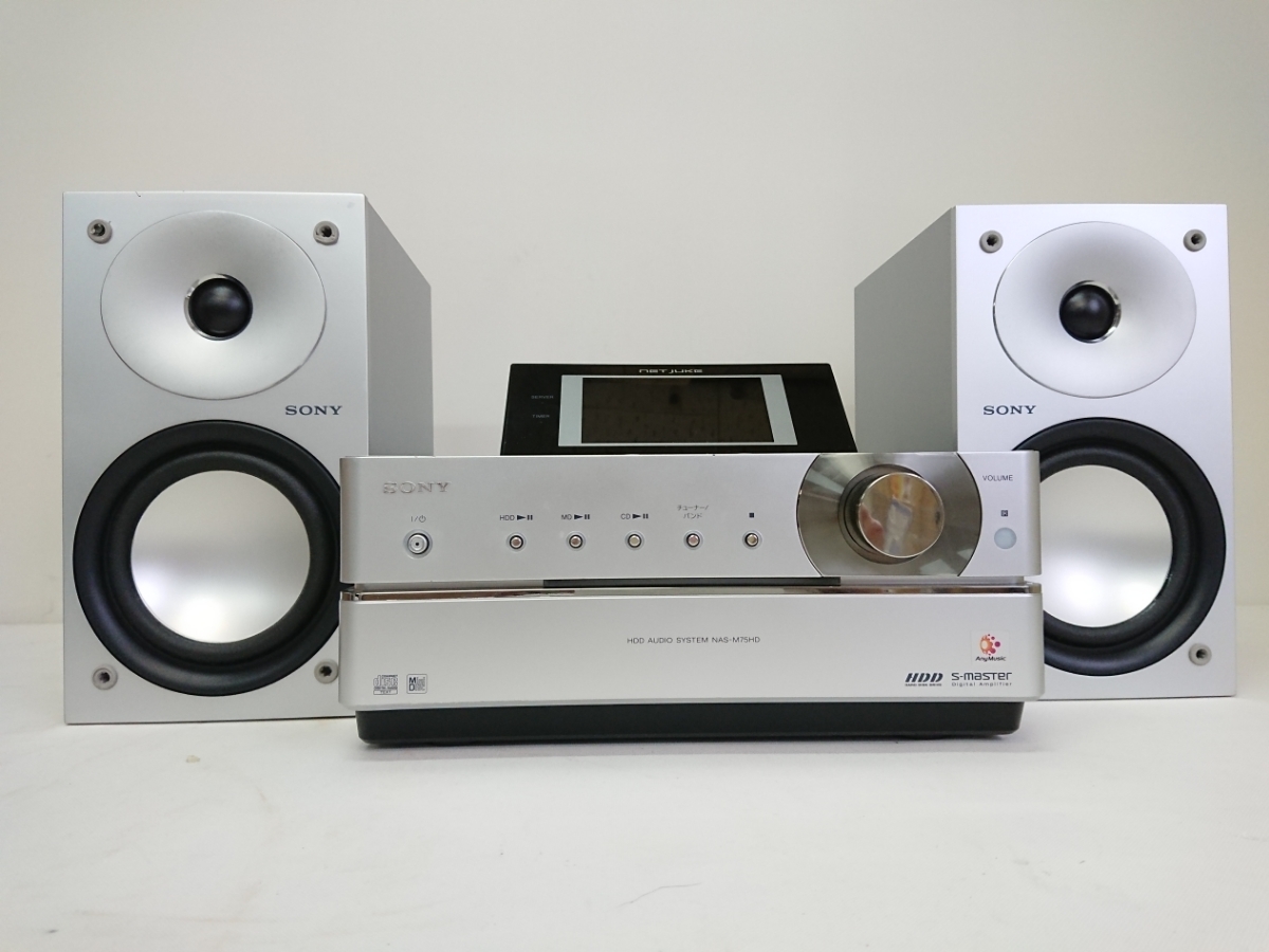 オーディオ機器 SONY HDDコンポ NETJUKE NAS-M700HD