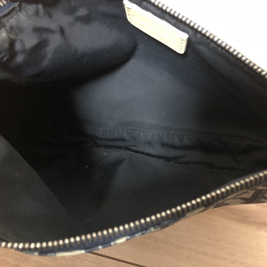 DIORディオールサドルバッグ ディオール サドル) サドル キャンバス バッグ・カバン ディオール サドルバッグ ハンドバッグ ブルー レディース 一円スタート