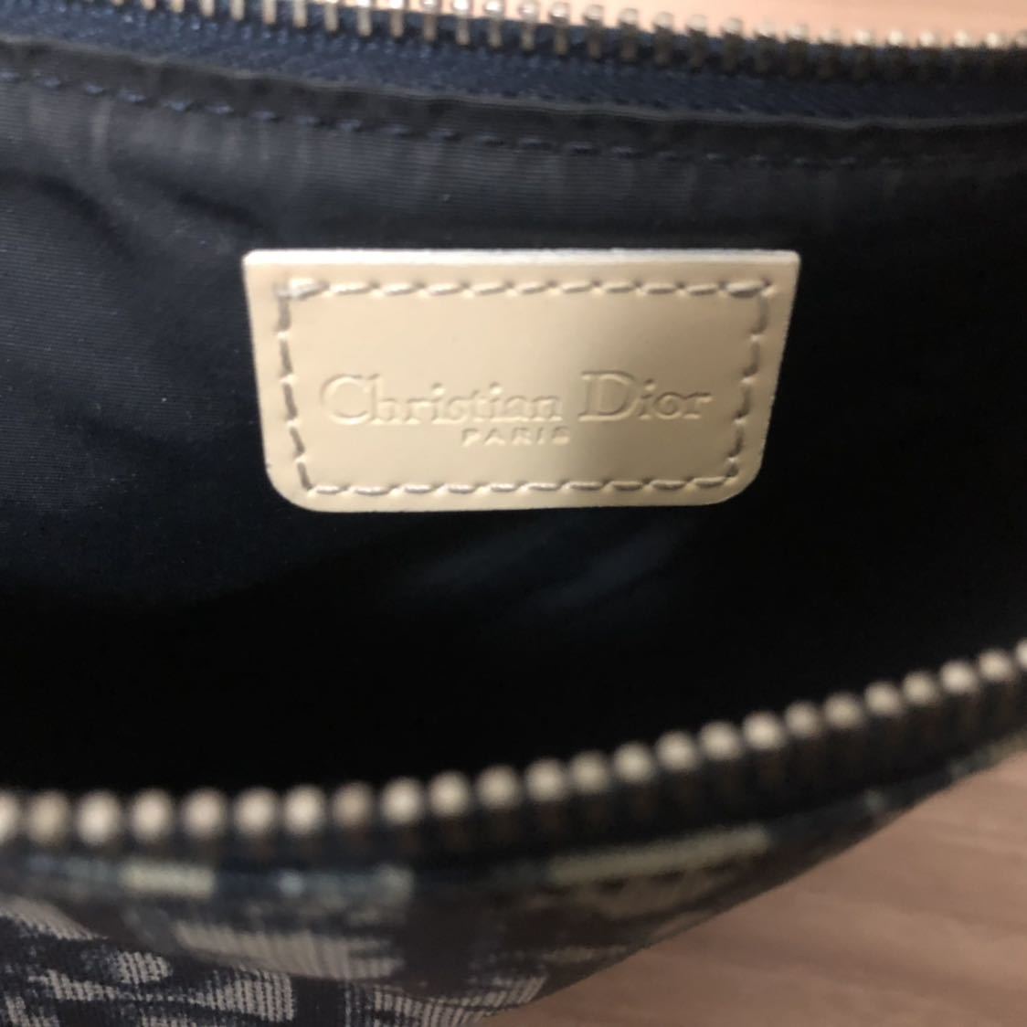 DIORディオールサドルバッグ ディオール サドル) サドル キャンバス バッグ・カバン ディオール サドルバッグ ハンドバッグ ブルー レディース 一円スタート