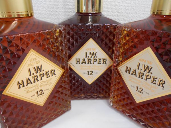 赤封紙 古酒 バーボンウイスキー IWハーパー 750ml 43% 6本 楽天