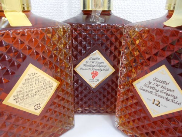 赤封紙 古酒 バーボンウイスキー IWハーパー 750ml 43% 6本 楽天