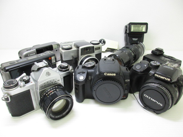 1810DTM048 PENTAX ペンタックス SV Canon EOS等 カメラ レンズお