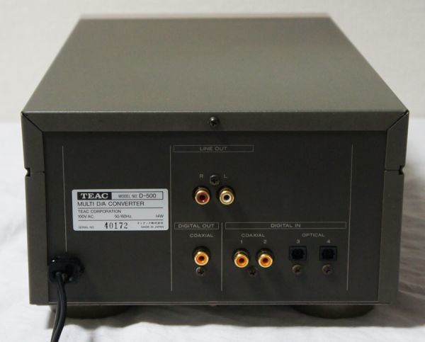 □TEAC D-500 ティアック ディストーションシェイパーZD-IIを搭載したD