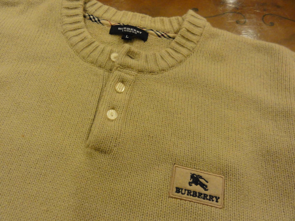 バーバリーズ Burberrys ニット セーター 日本規格L BURBERRY バーバリー（ニット・セーター｜トップス 中古・古着通販Burberry\u0027s セーター ブランド ニット・セーター(薄手)&frasl;L&frasl;ウール&frasl;BRW&frasl;無地