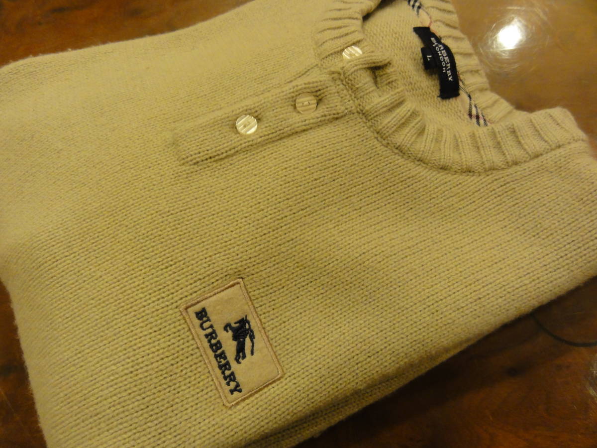 バーバリーズ Burberrys ニット セーター 日本規格L BURBERRY バーバリー（ニット・セーター｜トップス 中古・古着通販Burberry\u0027s セーター ブランド ニット・セーター(薄手)&frasl;L&frasl;ウール&frasl;BRW&frasl;無地