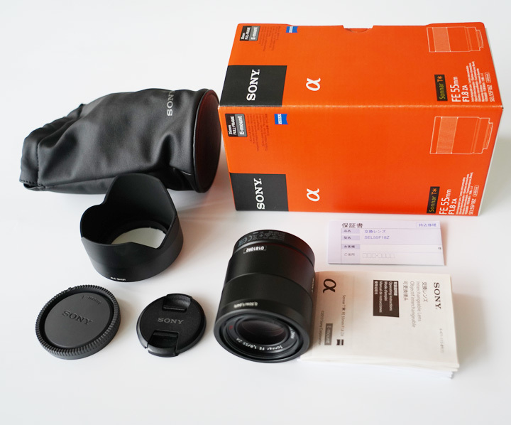 Sony FE 55mm ZA Lens F1.8 f⁄1.8 for Prime – Ideal Sonnar Full-Frame