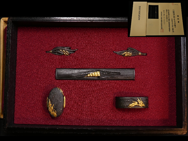 時代武具 槍 螺鈿細工 拵 刀装具 外装のみ 骨董品 古美術品 5388bra