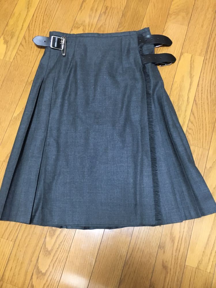 スカートセットアップ claude lema 店舗 ラップ風タイトスカート 