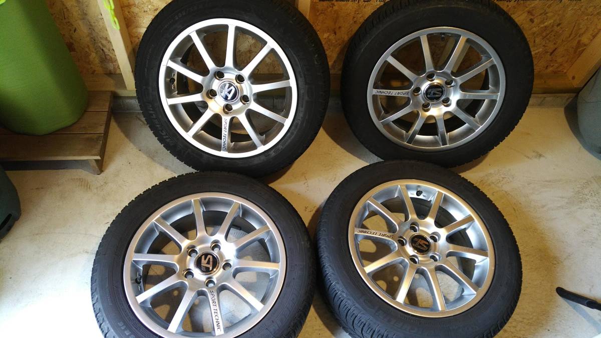 ホイール SPORT TECHNIC 16x6.5 5穴 PCD112 ET47 タイヤ ミシュラン X 