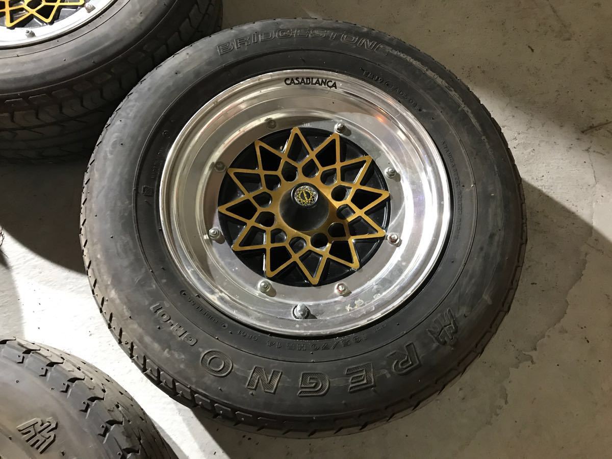 Yahoo!オークション 4917深リム 旧車 カサブランカ 8 14インチ 6.5 超