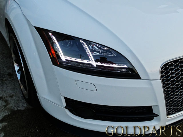 【正規品】Audi TT 8J 06y~10y 現行8Sルック　マトリクスLEDスタイル　ヘッドライト　アウディTT ファイバーLEDテールと一緒に