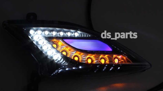 シグナスX 2型 LEDウィンカー デイライト ブルー リレー付 自動車
